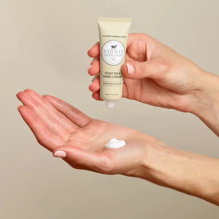 Dionis Goatmilk Toasted Vanilla Chai Hand Cream 1 oz