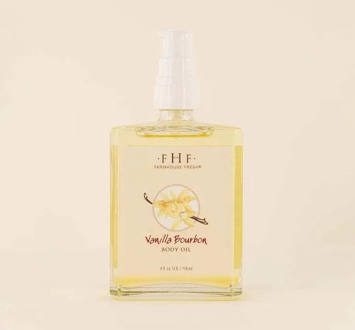 Farmhouse Fresh Vanilla Bourbon Body Oil 