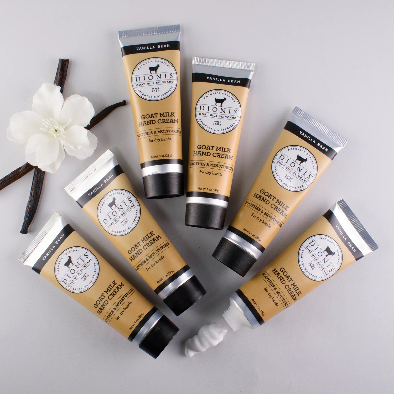 Dionis Travel Size Vanilla Bean Goat Milk Hand Cream 