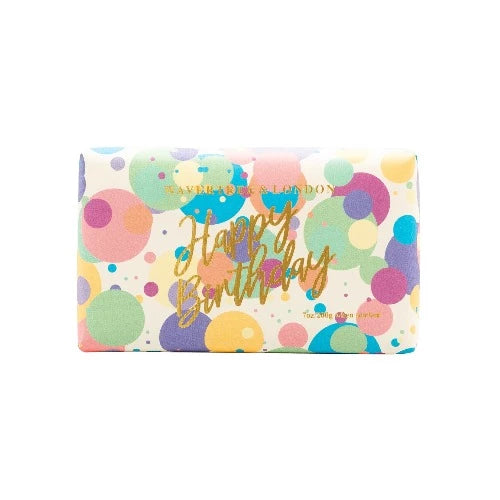 Wavertree & London Happy Birthday Bar Soap 