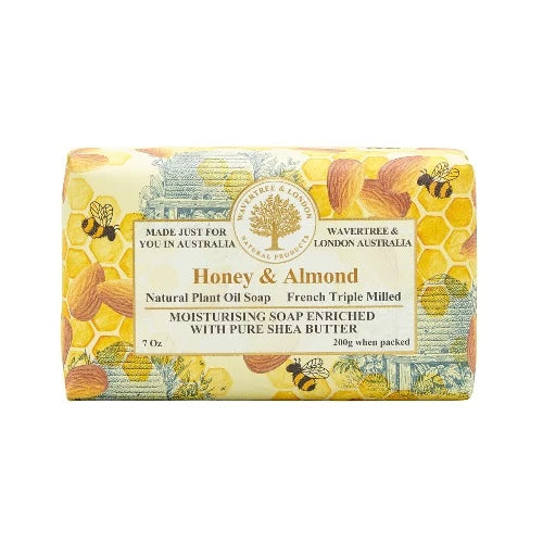 Wavertree & London Honey & Almond Bar Soap 