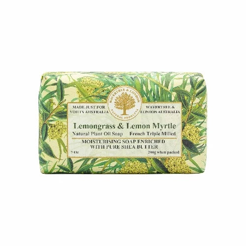 Wavertree & London Lemongrass & Lemon Myrtle Bar Soap 