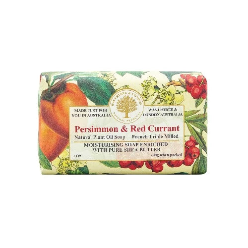 Wavertree & London Persimmon & Red Currant Bar Soap 