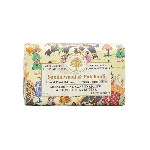 Wavertree & London Sandalwood & Patchouli Bar Soap 