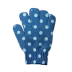 Spa Sister Exfoliating Body Polish Gloves - Assorted Polka Dots 
