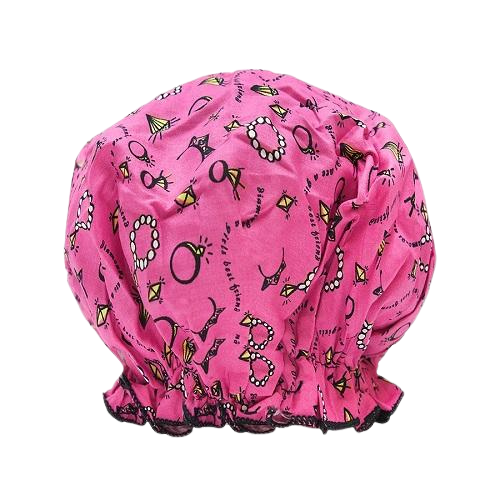 Spa Sister Bouffant Shower Cap - Assorted Designs - The Soap Opera Company