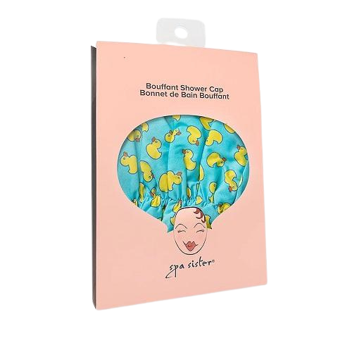 Spa Sister Bouffant Shower Cap - Assorted Designs - The Soap Opera Company