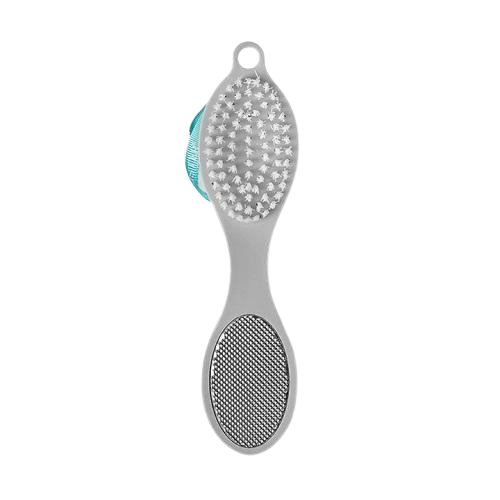 Four sided foot polisher