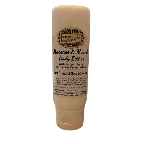 The Soap Opera Company Massage & Muscle Body Lotion 