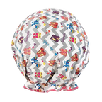 Spa Sister Bouffant Shower Cap - Assorted Designs - The Soap Opera Company