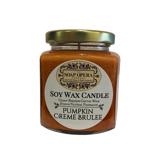 pumpkin creme brulee candle